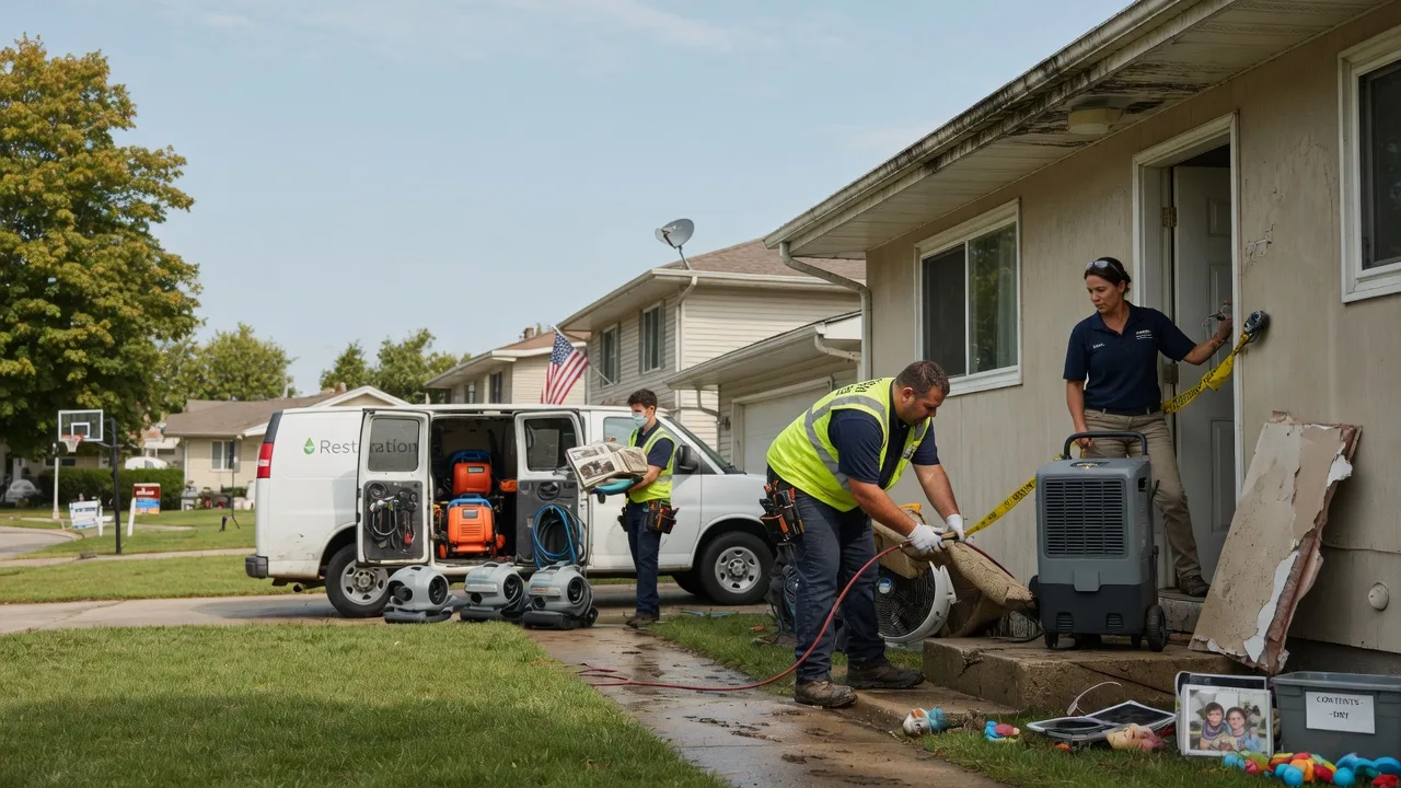 Water Damage Restoration in Lake Fork, IL near me